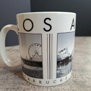 Starbucks Los Angeles Barista City Scenes Collector Series Coffee Mug 20 oz.